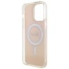 Guess GUHMP15LHITSP iPhone 15 Pro 6.1 różowy/pink hardcase IML Iridescent MagSafe